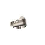Cobra Seine Round Shower Outlet & Holder 64mm Brushed Nickel