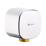 Cobra Wall Outlet Square Brass Water Way Chrome