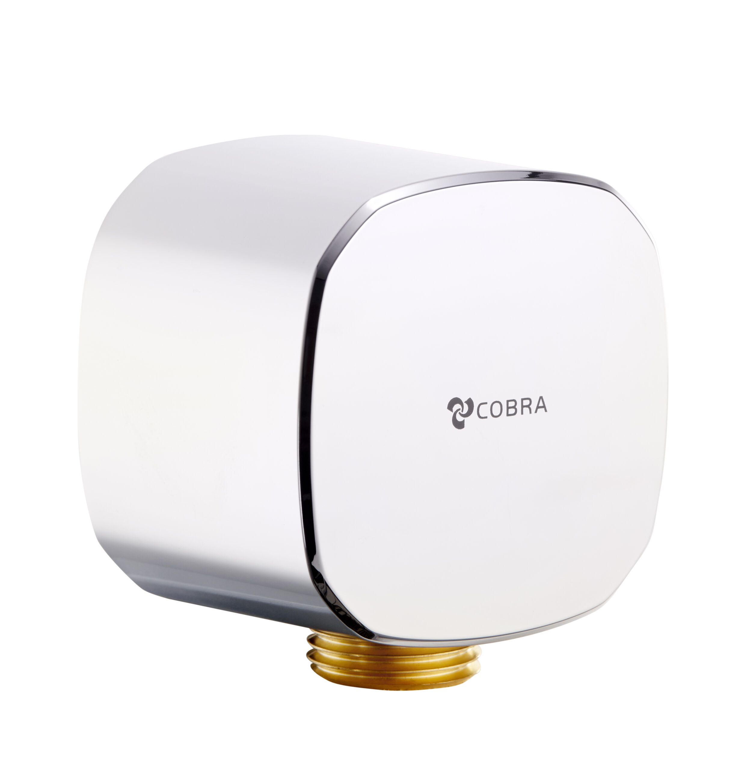 AP8-400.jpg Cobra Wall Outlet Square Brass Water Way Chrome - Image 1