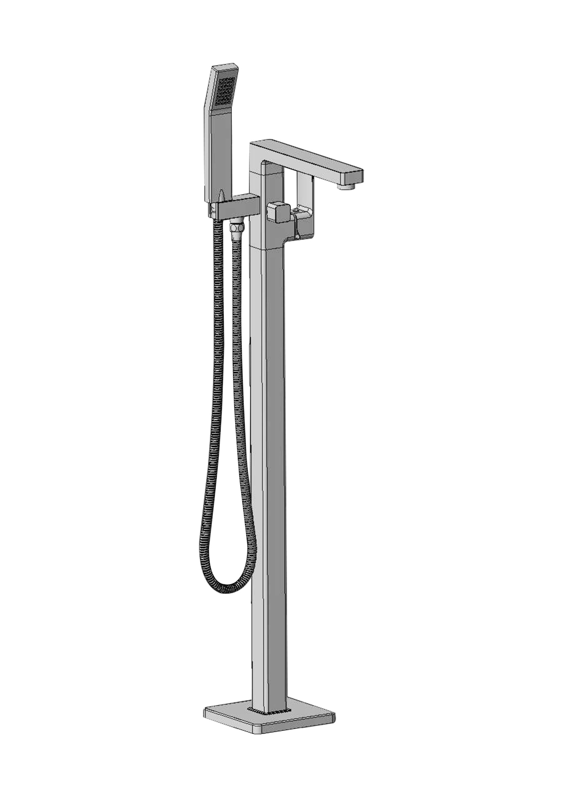 AR-980.jpg Cobra Arrive Bath Mixer Freestanding Chrome - Image 1