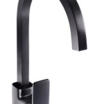 Cobra Arrive Sink Mixer Pillar Type High Flow Rate Restricted to 6.2l/min Matte Black