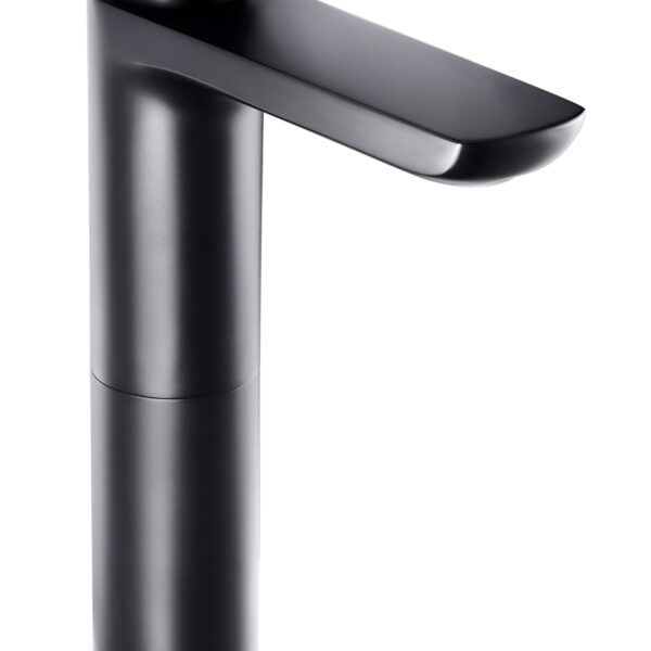 Cobra Seine Basin Mixer Raised Flow Rate Restricted to 7.0 l/min Matte Black