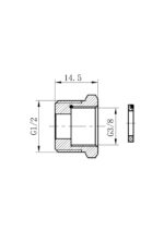 Cobra Adaptor G3/8F-G1/2M - Image 2