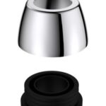Cobra Flushmaster Pan Connector Chrome