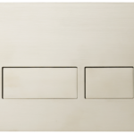 Cobra Actuator Plate For Concealed Cistern Rectangular Brushed Nickel
