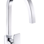 Cobra Arrive Sink Mixer Pillar Type High Flow Rate Restricted to 6.2l/min Chrome