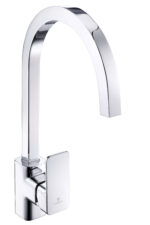 Cobra Arrive Sink Mixer Pillar Type High Flow Rate Restricted to 6.2l/min Chrome