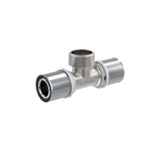 Cobra Crimp Tee Male 20X1/2X20 Triple O-Ring