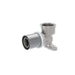 Cobra Crimp Elbow Wall Plate Female 25X3/4 Triple O-Ring