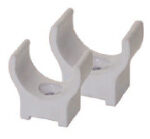 Cobra Crimp Holderbat Open Aluminium White 16mm
