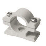 Cobra Crimp Holderbat Closed Aluminium White 20mm