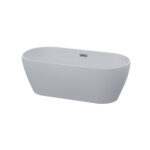 Cobra Breathe Thin Rim Freestanding 1540X755 Bath White