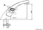 Cobra Roma Original Light Pattern Basin Mixer Chrome - Image 2