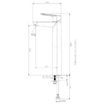 Cobra Den Basin Mixer Raised Chrome - Image 2