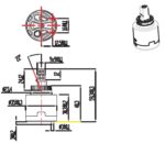 Cobra Spare Nile Cartridge Sink Mixer - Image 2