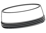 Cobra Spare Nile Cart Lock Nut & Cover - Image 2