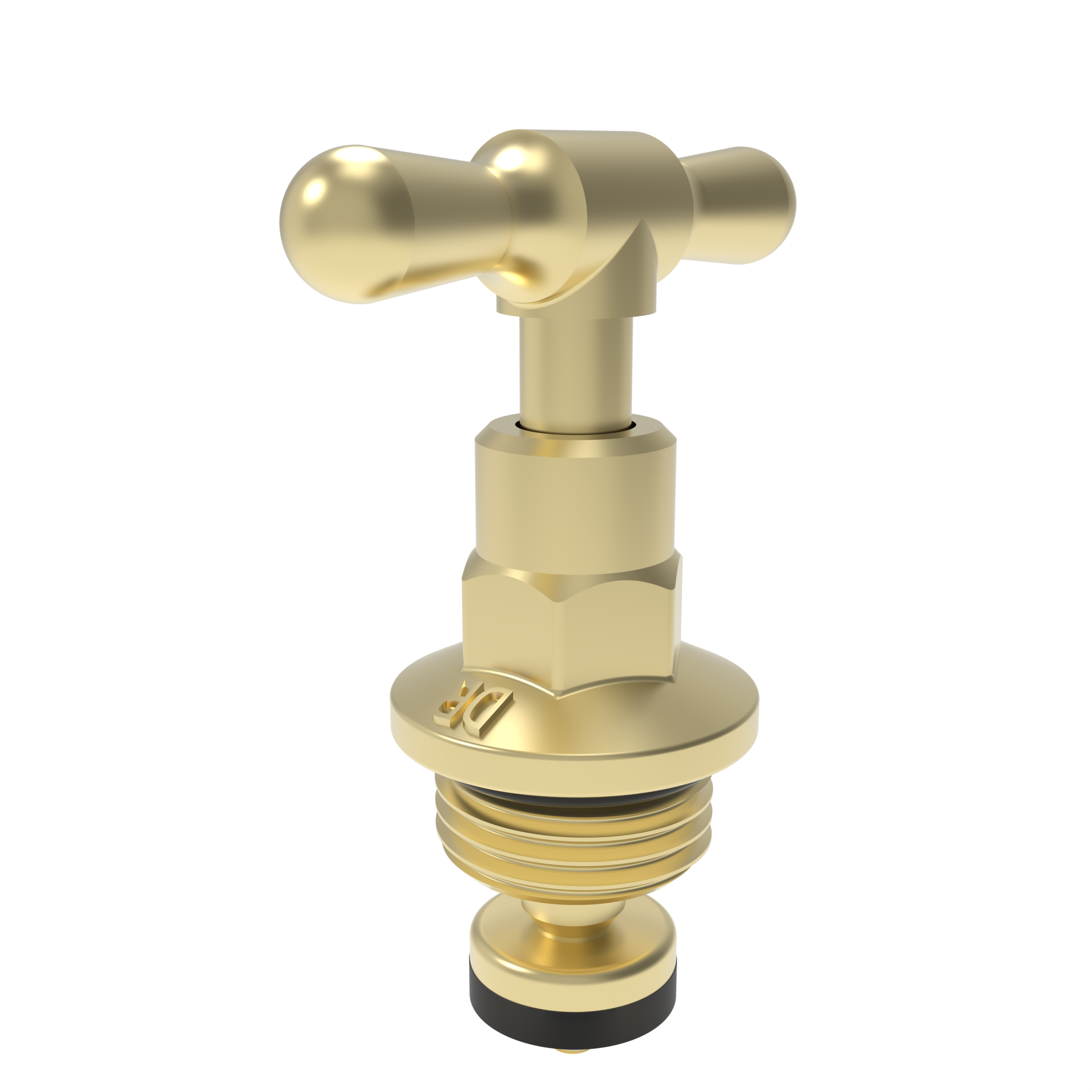 FHP112CR-7FTPP01.png Cobra Rough Brass Standard Light Pattern Headpart 1/2 - Image 1