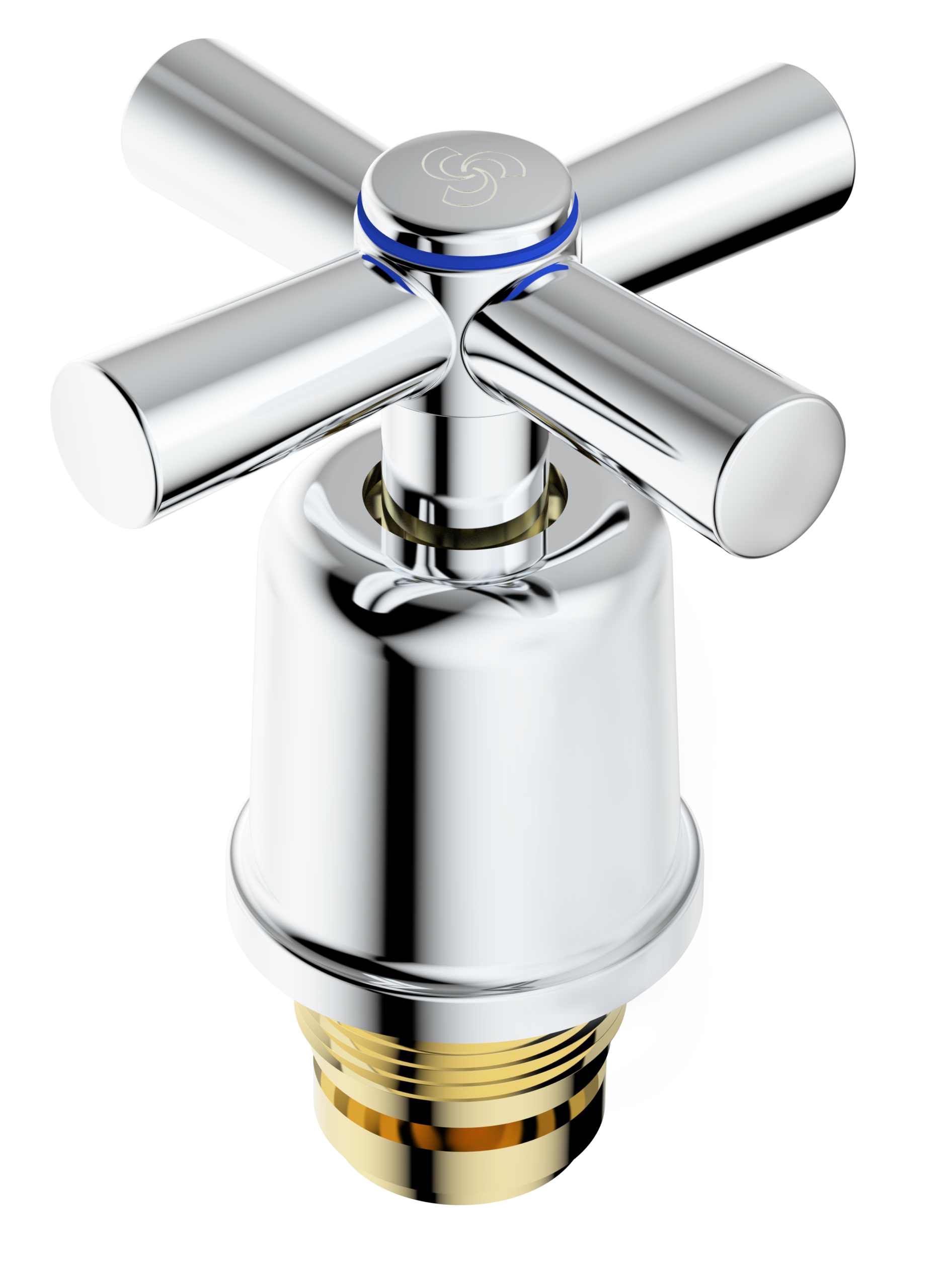 FHPT1204-0GTPP_lDvAKpl.png Cobra Xhandle Standard Heavy Pattern Headpart 1/2 Chrome - Image 1