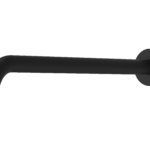 Cobra Seine Shower Arm Round 300mm Matte Black