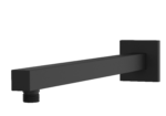 Cobra Arrive Shower Arm Square 400mm Matte Black