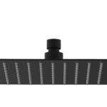 Cobra Arrive Shower Head 1 Spray Square 200 Matte Black
