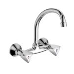 Cobra Carina Light Pattern Sink Mixer Wall Type 1/2 Chrome