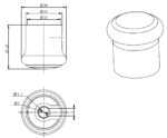 Cobra Spare Nile Diverter Cap Concealed Mixer - Image 2