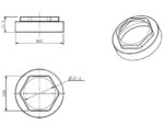 Cobra Zambezi Cartridge Lock Nut - Image 2