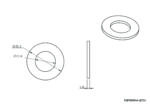 Cobra Spare Fibre Washer Cradle W12X3 100X - Image 2