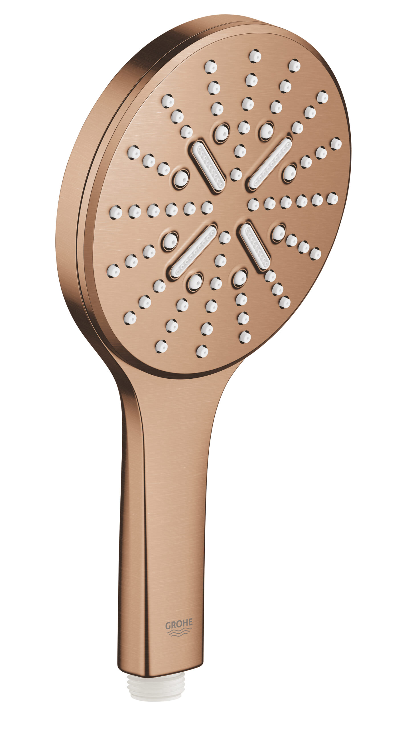 G-26574DL0.jpg Grohe Rainshower SmartActive 130 Hand shower 3 sprays brushed warm sunset - Image 1