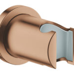 Grohe Rainshower Wall hand shower holder brushed warm sunset