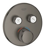 LAUNCHING MARCH 2026 Grohe Grohtherm Smartcontrol Thermostat For Concealed Installation With 2 Valves Brushed Hard Graphite