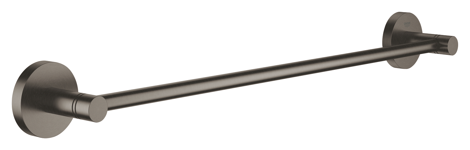 G-40688AL1.jpg LAUNCHING MARCH 2026 Grohe Essentials Towel Rail Brushed Hard Graphite - Image 1