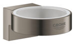 LAUNCHING MARCH 2026 Grohe Selection Glass/Soap Dish Holder Brushed Hard Graphite