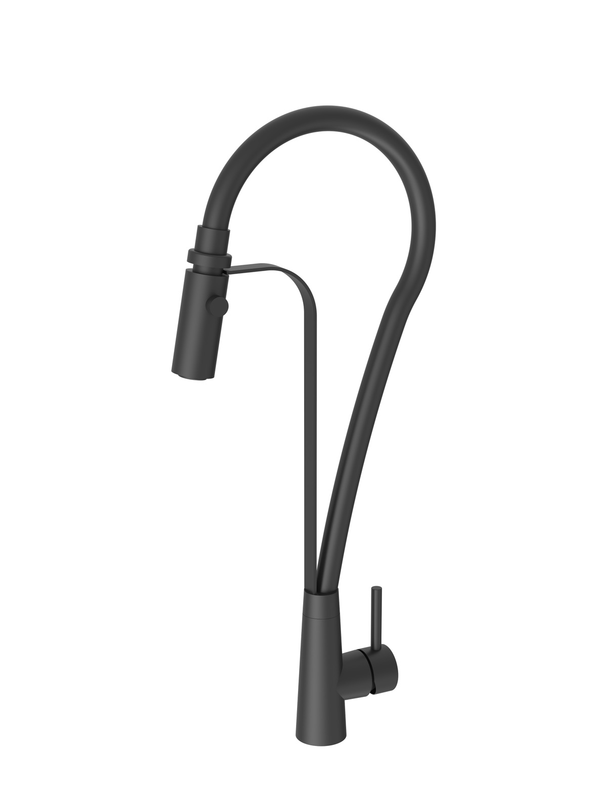 IN-971MB.jpg Cobra Indulge Sink Mixer Pillar Type Pull-Down Matte Black - Image 1