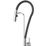 Cobra Indulge Sink Mixer Pillar Type Pull-Down Matt Chrome
