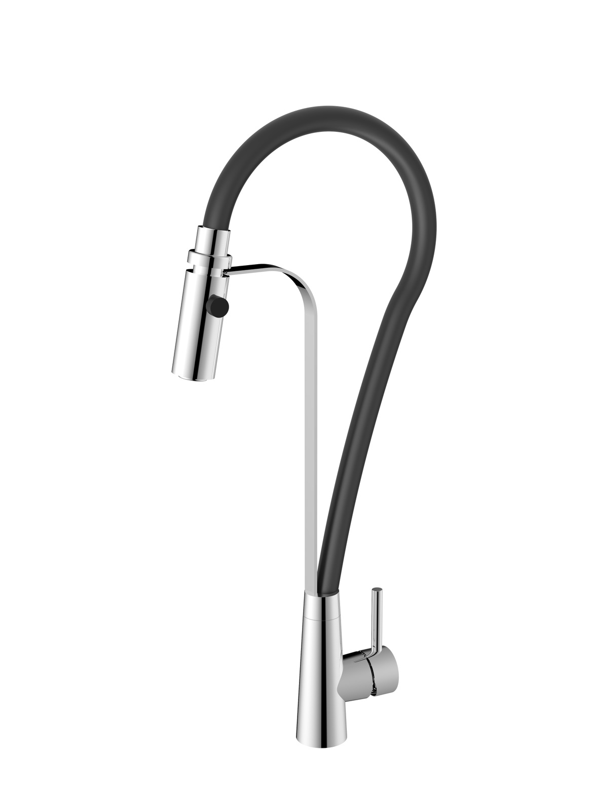 IN-971MC.jpg Cobra Indulge Sink Mixer Pillar Type Pull-Down Matt Chrome - Image 1