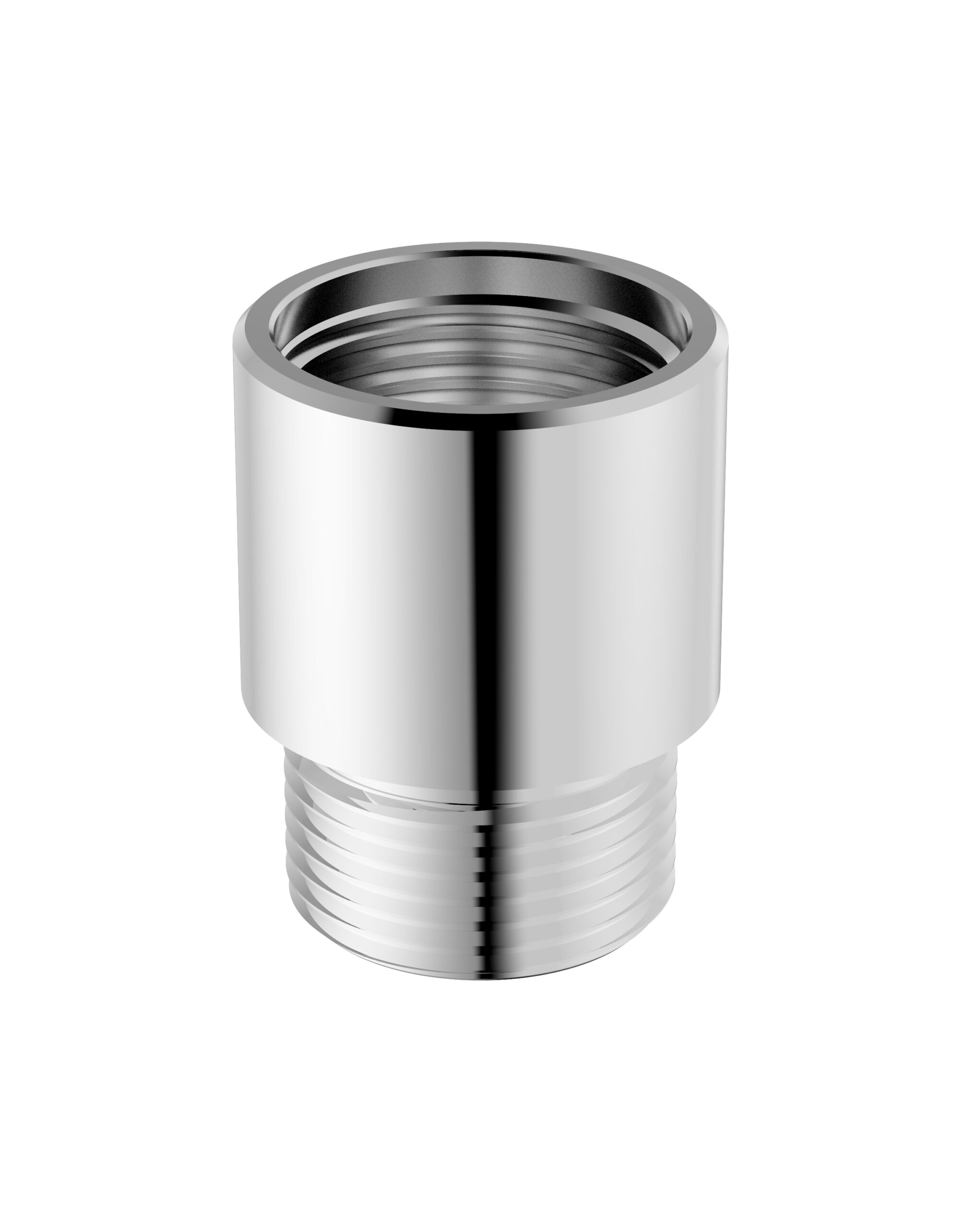 P-056-20-NV.jpg Cobra 25mm Extension Piece 20mm Connection Chrome - Image 1