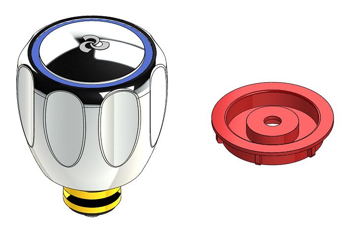 P-61-1MINV.jpg Cobra Metsi Standard Light Pattern 1/2 Headpart Chrome - Image 1