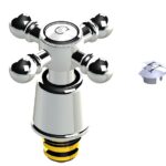 Cobra Roma Standard Light Pattern 1/2 Headpart Chrome