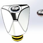 Cobra Carina Standard Light Pattern Headpart 1/2 Chrome