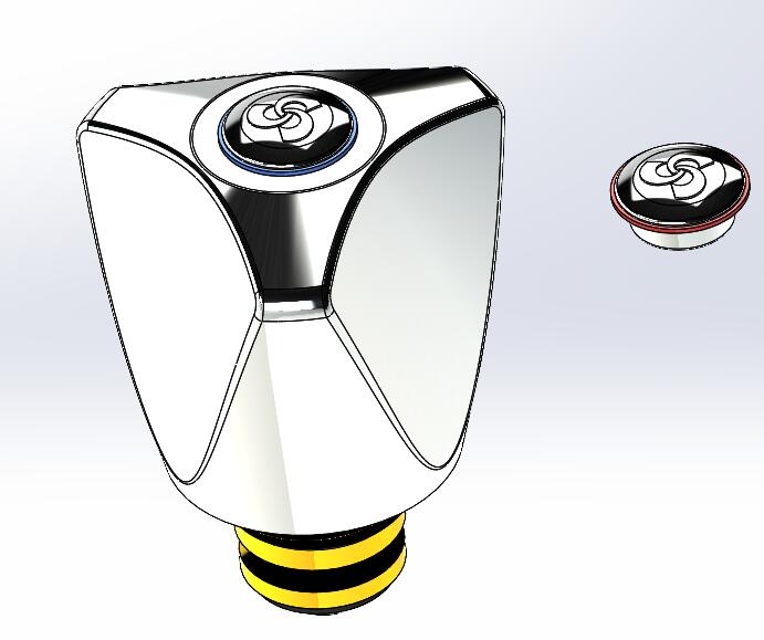 P-61-2CANV.jpg Cobra Carina Standard Light Pattern Headpart 1/2 Chrome - Image 1