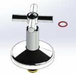 Cobra Ledimo Underwall Light Pattern Headpart 1/2 Chrome