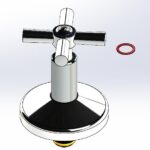 Cobra Ledimo Underwall Light Pattern Headpart 1/2 Chrome