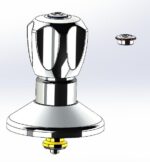 Cobra Stella Underwall Light Pattern Headpart 1/2 Chrome