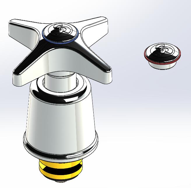 P-8NV.jpg Cobra Star Standard Light Pattern Headpart 1/2 Chrome - Image 1
