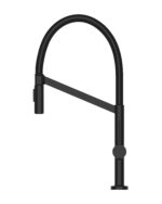 Cobra Refresh Sink Mixer Pillar Type Pull-Down Matte Black