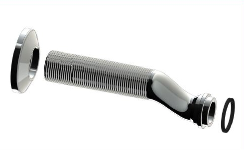 S-050-20NV.jpg Cobra S-Connection Heavy Pattern For Wall Type Mixers Chrome - Image 1