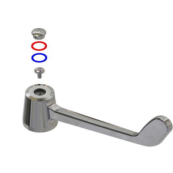 Cobra Spare Medical Lever Only Heavy Pattern Chrome