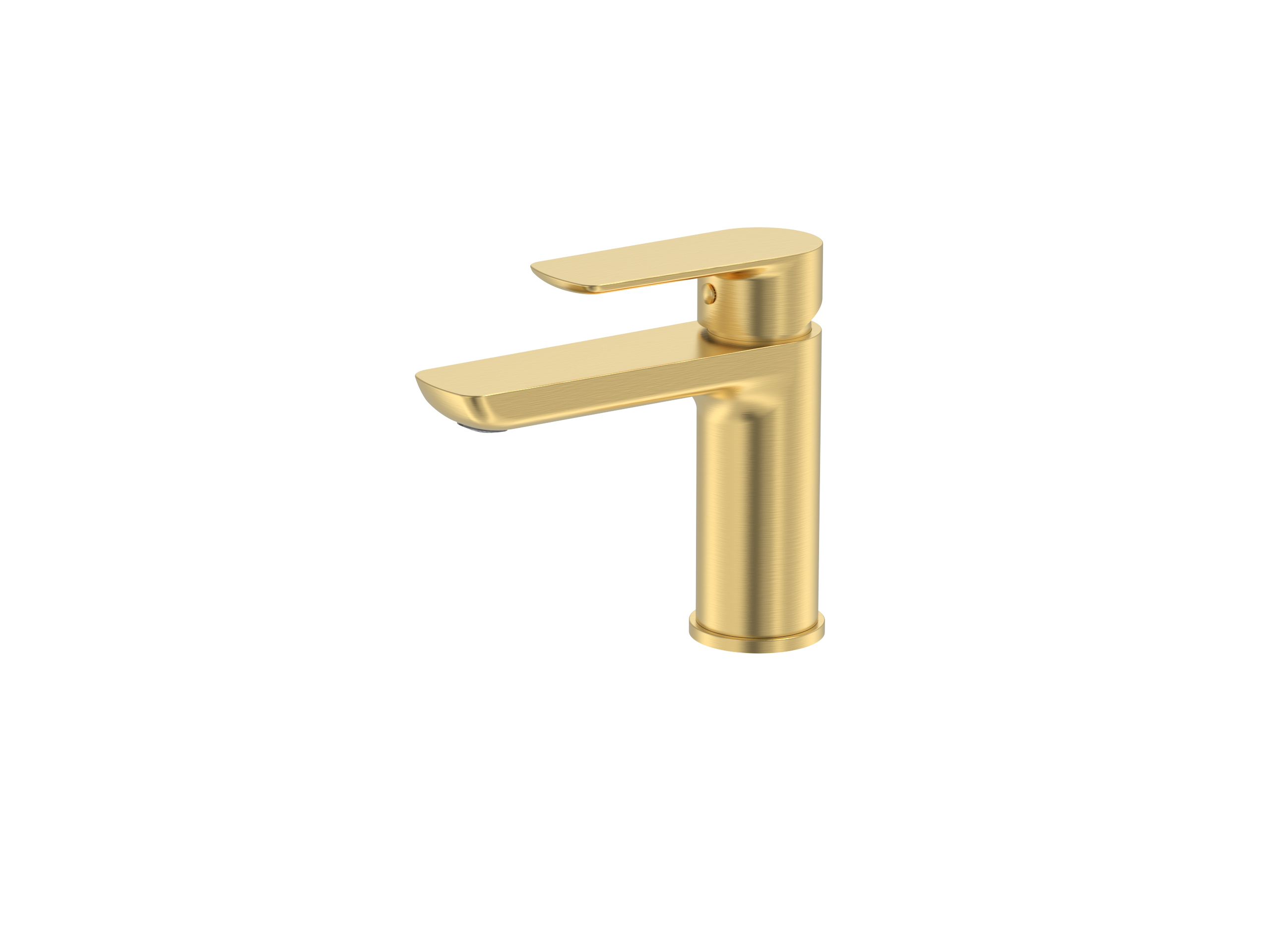 SE-951BG.jpg Cobra Seine Basin Mixer Flow Rate Restricted to 7.0 l/min Brushed Gold - Image 1